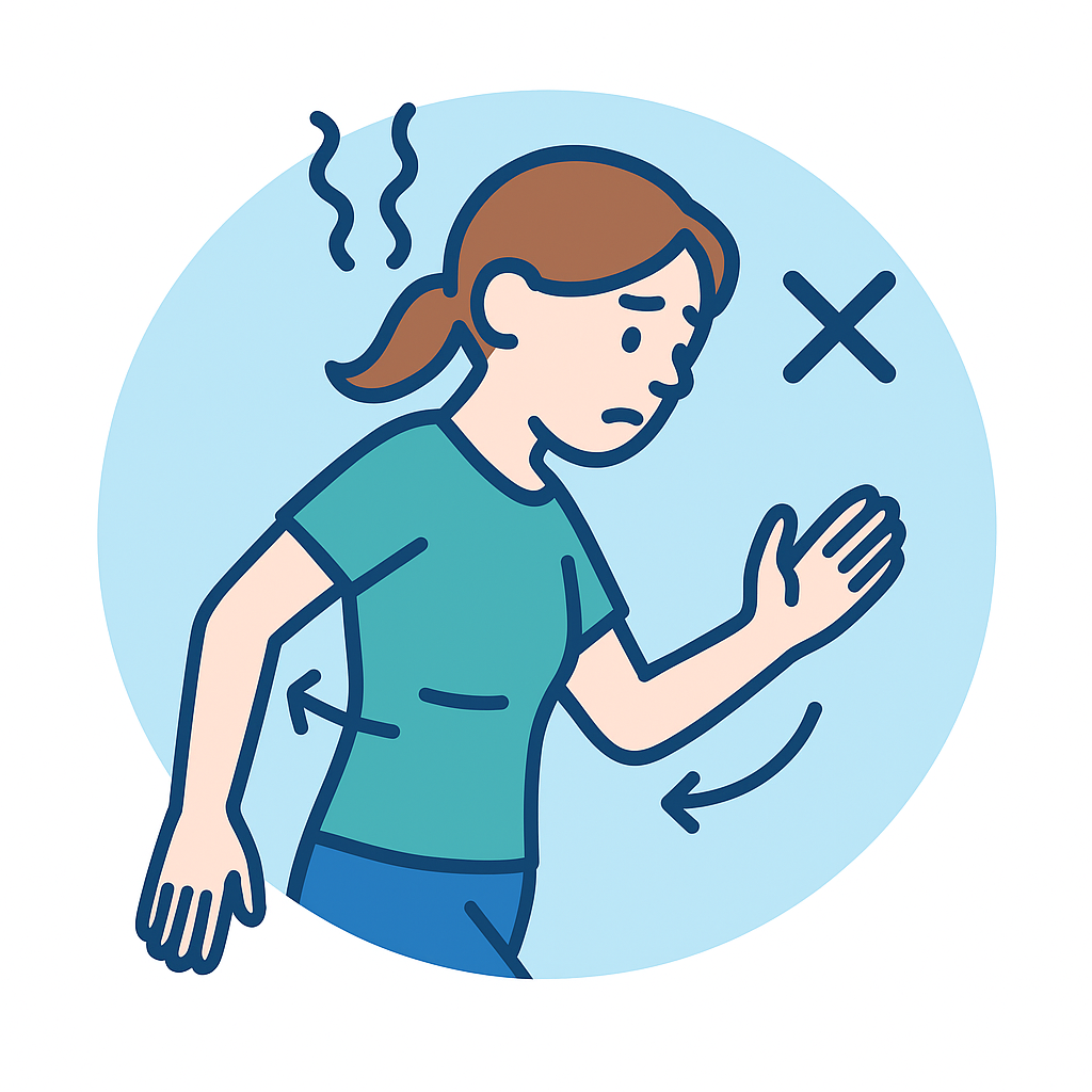 人工股関節・人工膝関節術後のイメージ