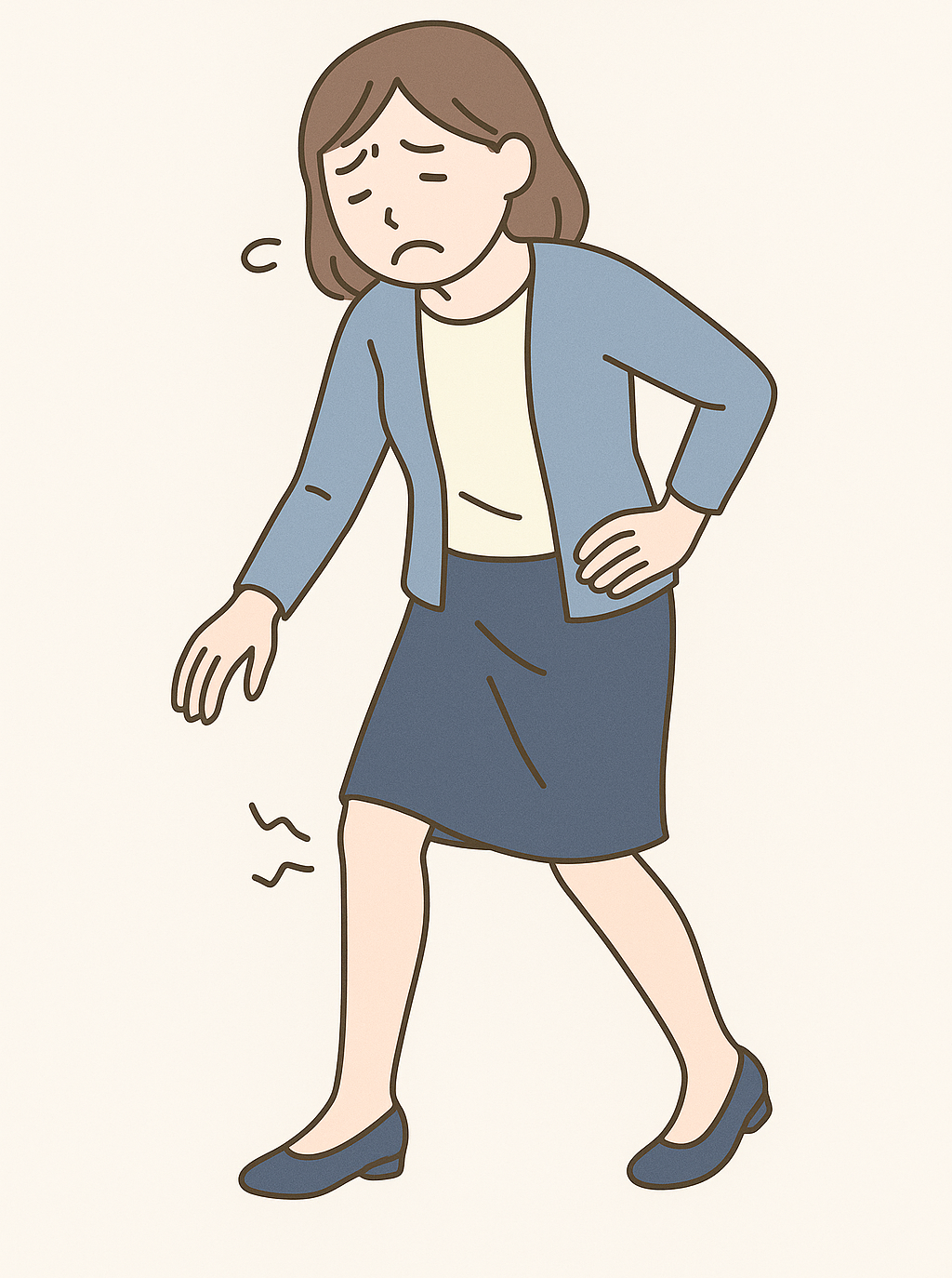 歩きにくさのイメージアイコン