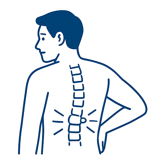 椎間板ヘルニアアイコン