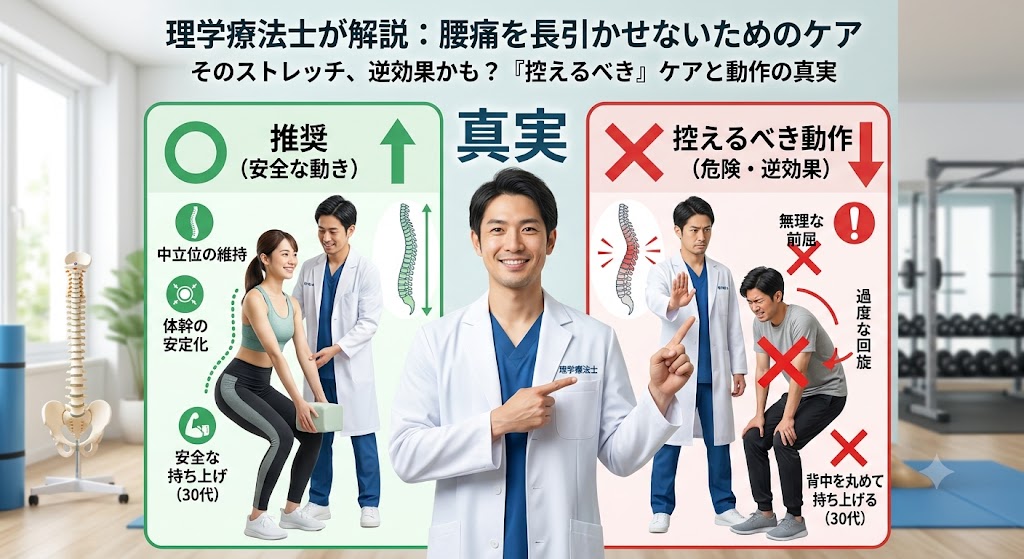 腰痛を長引かせない